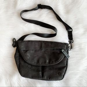 LULULEMON All Night Black Festival Crossbody O/S